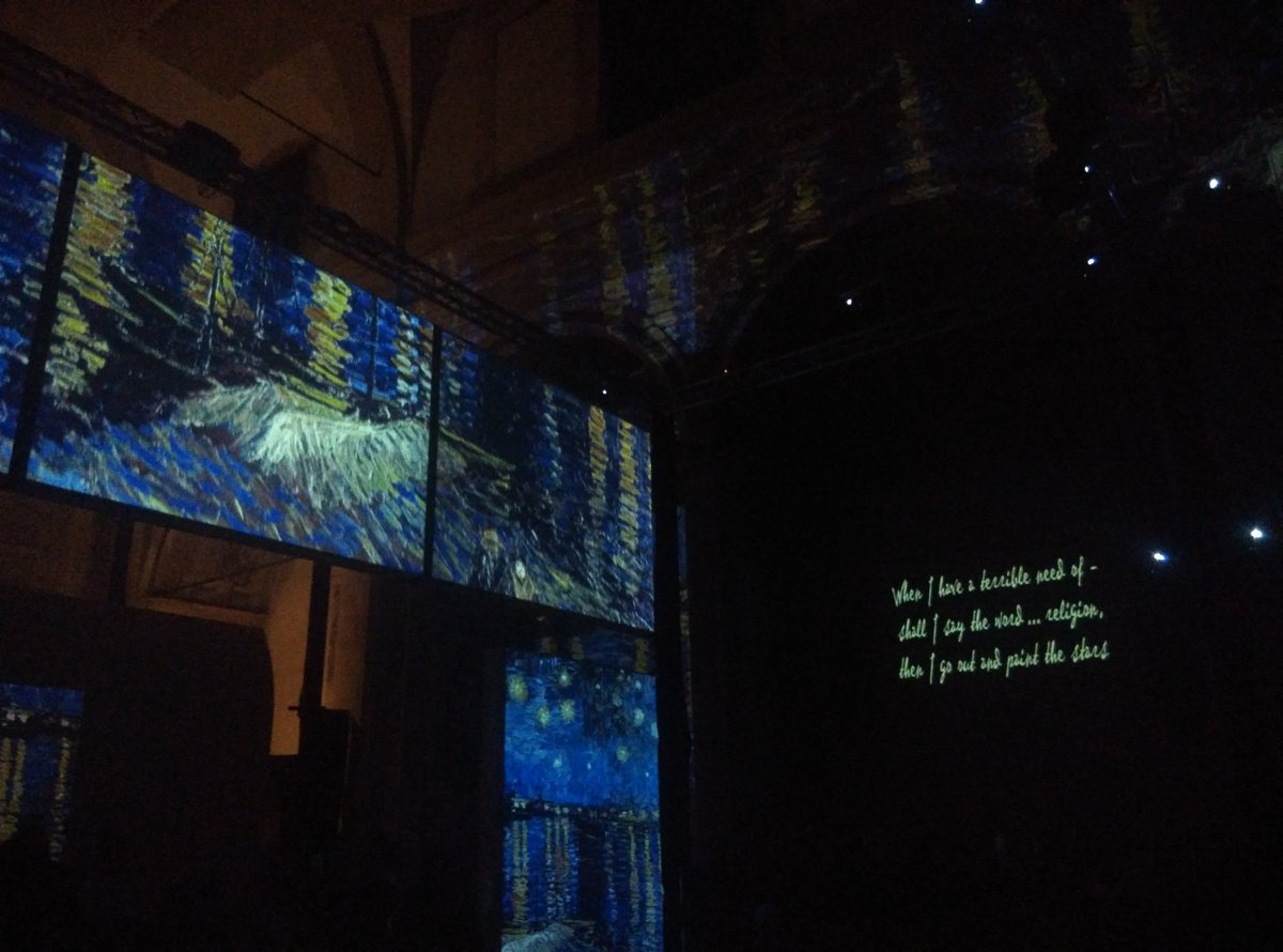 FedbyStars's tweet photo. So intense! #vangoghlivexperience #Vreathtaking #vrart https://t.co/rwjaAk6XpK