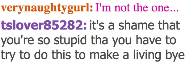 How do you REALLY feel?  This came AFTER the @chaturbate fan threatened to find out where I live and<a class="tags" href="/tag/chaturbate">@chaturbate</a><a href="/tag/sexworkerproblems"class="tags"><span>#sexworkerproblems</span></a>