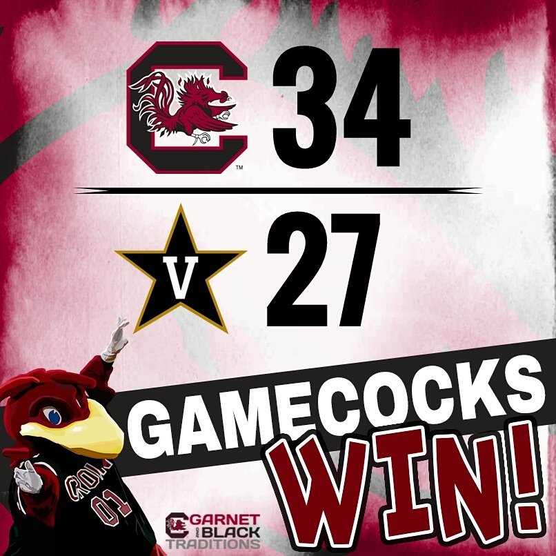 GamecockTrad's tweet photo. #Gamecocks WIN!! #SpursUP #VANDYvsSC https://t.co/uiPuyFFgcy