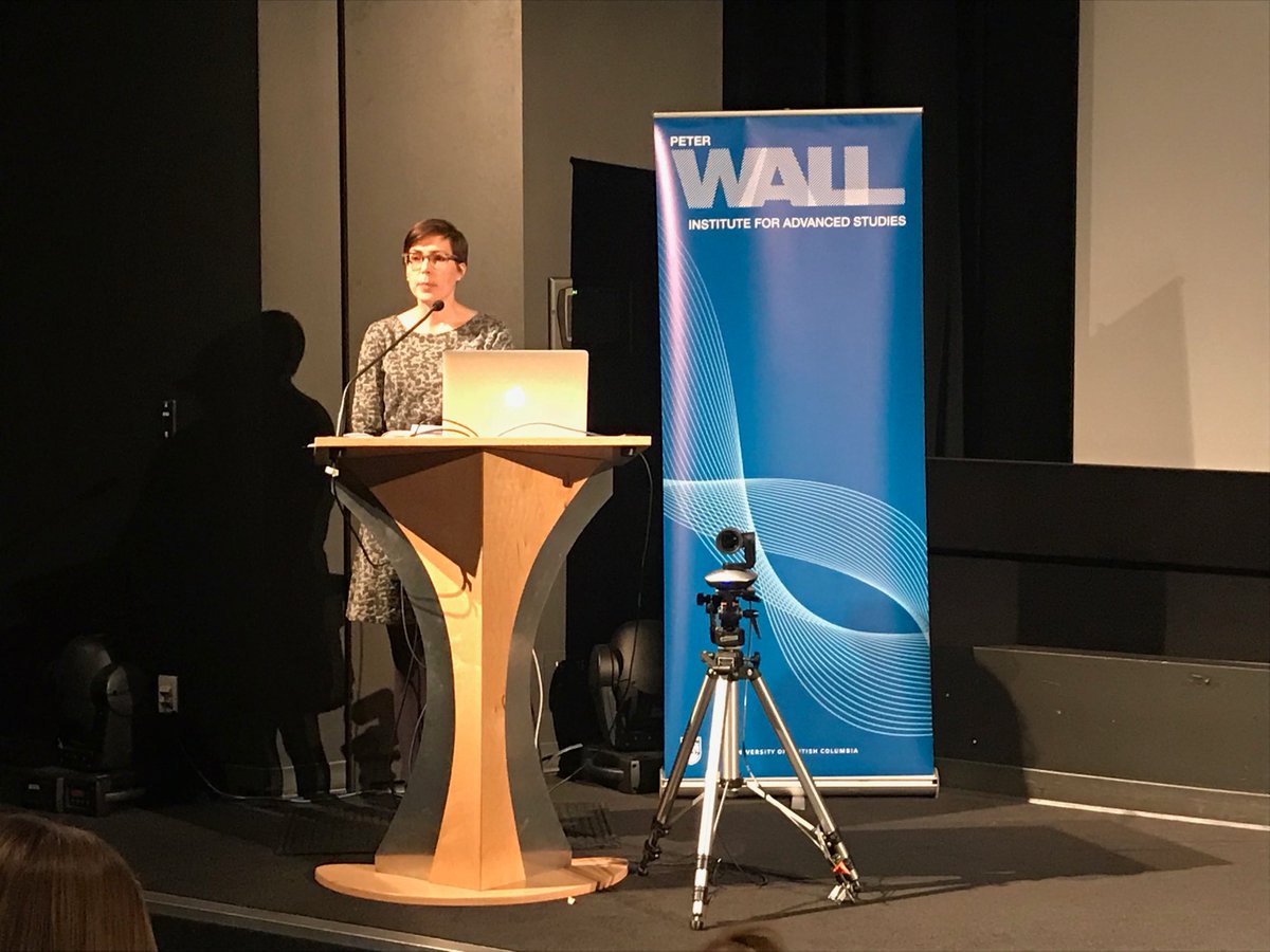 src_rsc's tweet photo. Pipelines and the constitution with @jocelynstacey at the #CollegeOfNewScholars #Wave150 in Vancouver https://t.co/lOQhFTAGgp