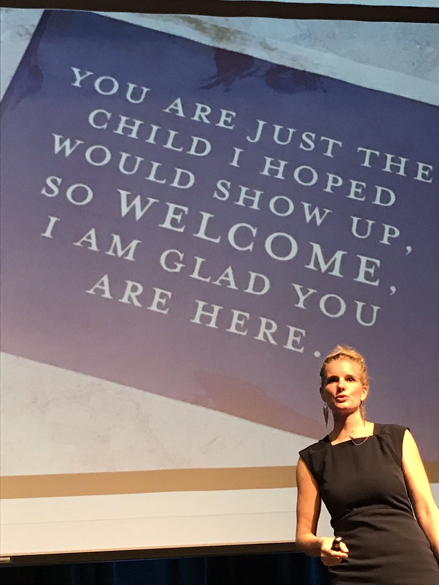 Wow!Thank you @pernilleripp for the AMAZING keynote.Inspired and ready to welcome my kids back on Monday. #fallcue #betheteacheryouwouldwant