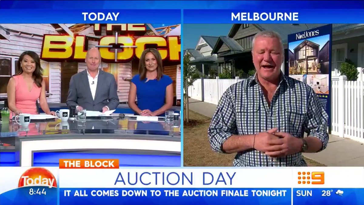brekkytv's tweet photo. 29 OCT: @Tracy_Vo, @Ross_Greenwood and @JayneAzzo have the latest on #TheBlockFinale on this Sunday morning’s @TheTodayShow https://t.co/iZkPzXjkcQ