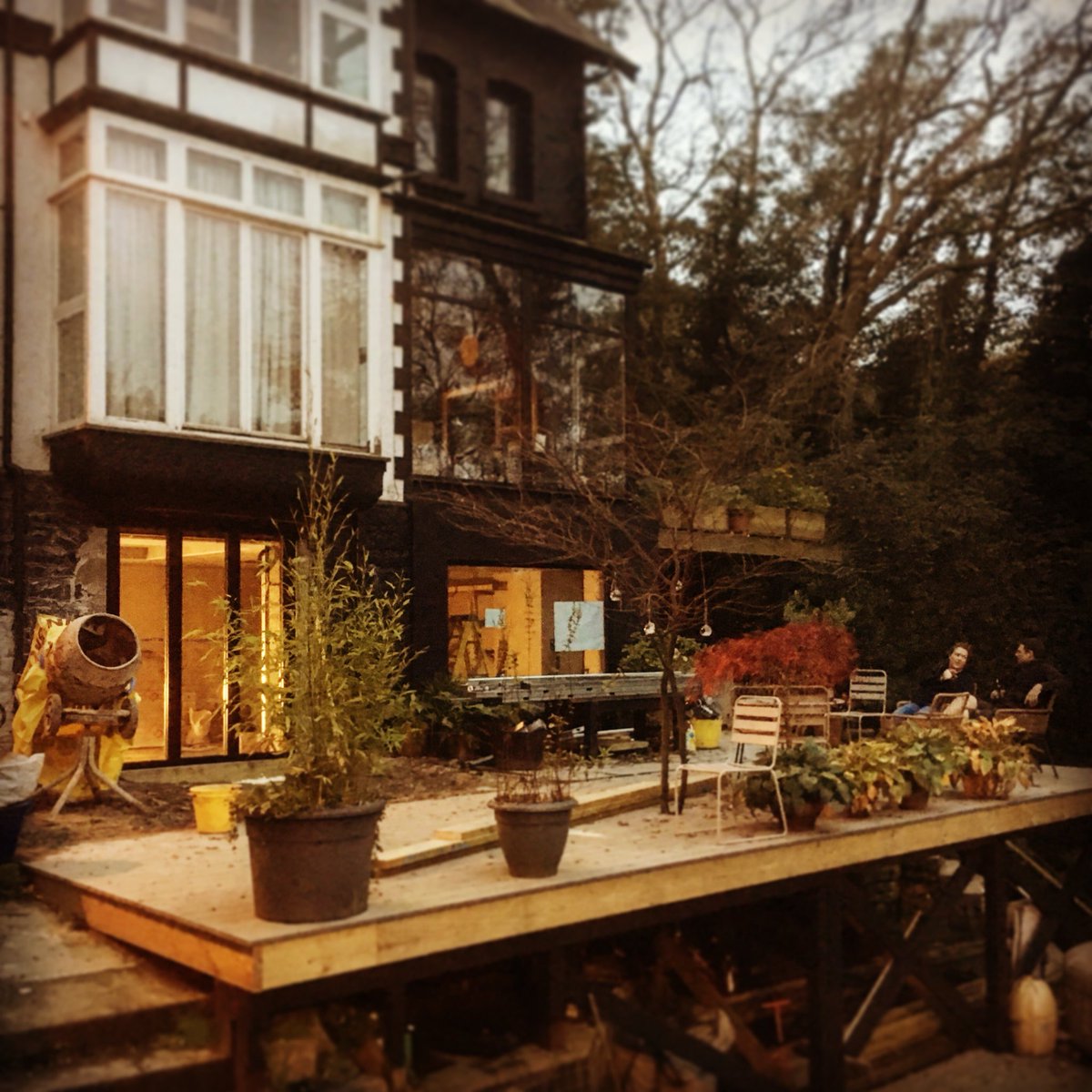 Our own house is progressively taking shape. #veryselectivewithtradesmen #architectshome