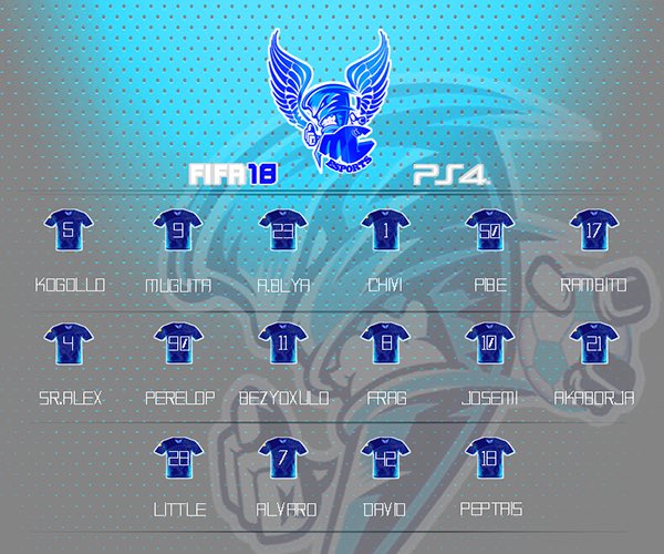 typhoonsMG's tweet photo. Presentamos a los 16 guerreros que lucharan por el ascenso!!! @MagnaGuild @VFOspain @VPN_SPAIN #clubesproexiste24oct https://t.co/R2zekVYWKY
