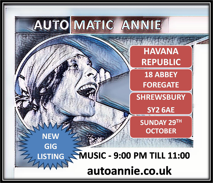automatic_annie's tweet photo. Spooky gig at Havana Republic Tomorrow.  8 till 11
Scary Stuff! https://t.co/cEbW2N9cN8