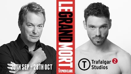 TrafTheatre's tweet photo. Tonight we say farewell to @LeGrandMort! It has pleasure and we wish you all the best! @JulianClary @jamesjoyce23 https://t.co/iAwFxZphp5