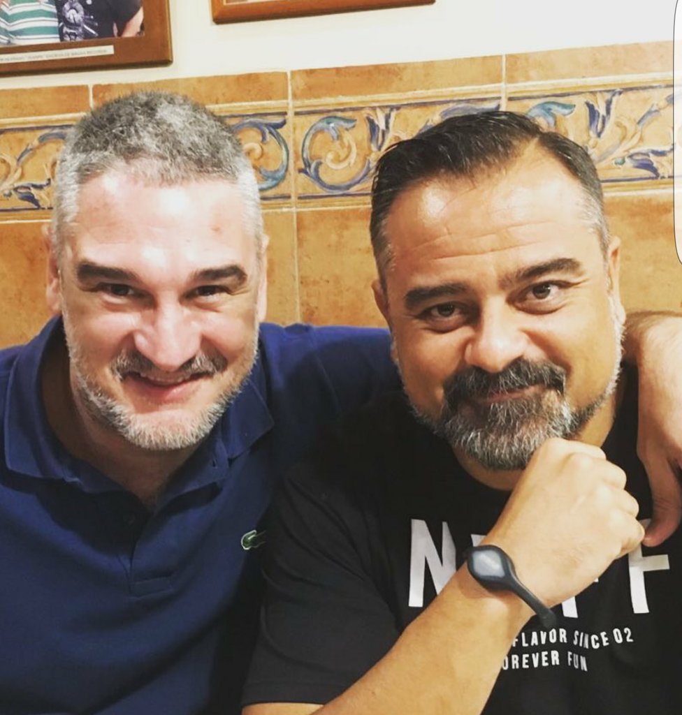 CamiloAndresSM's tweet photo. Cuando se reúnen en el olimpo! @KaseO_real y @Nachsoyyo https://t.co/6AVrf7y5bs
