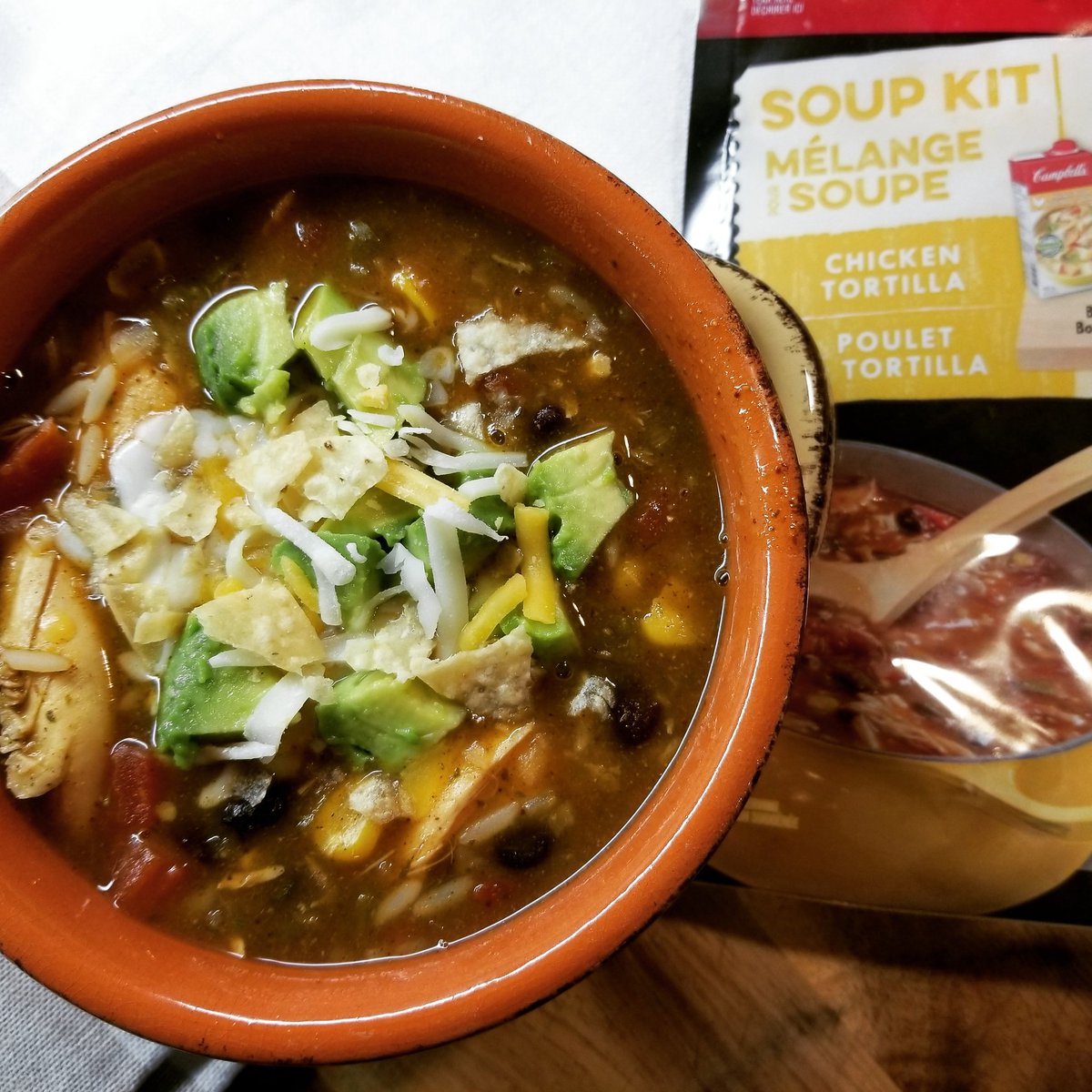 CrowdSocialCA's tweet photo. Soup is all I need today. @Campbells #fallessentials #soupkit #tortillasoup #crowdcrewbox https://t.co/KJERkBz117