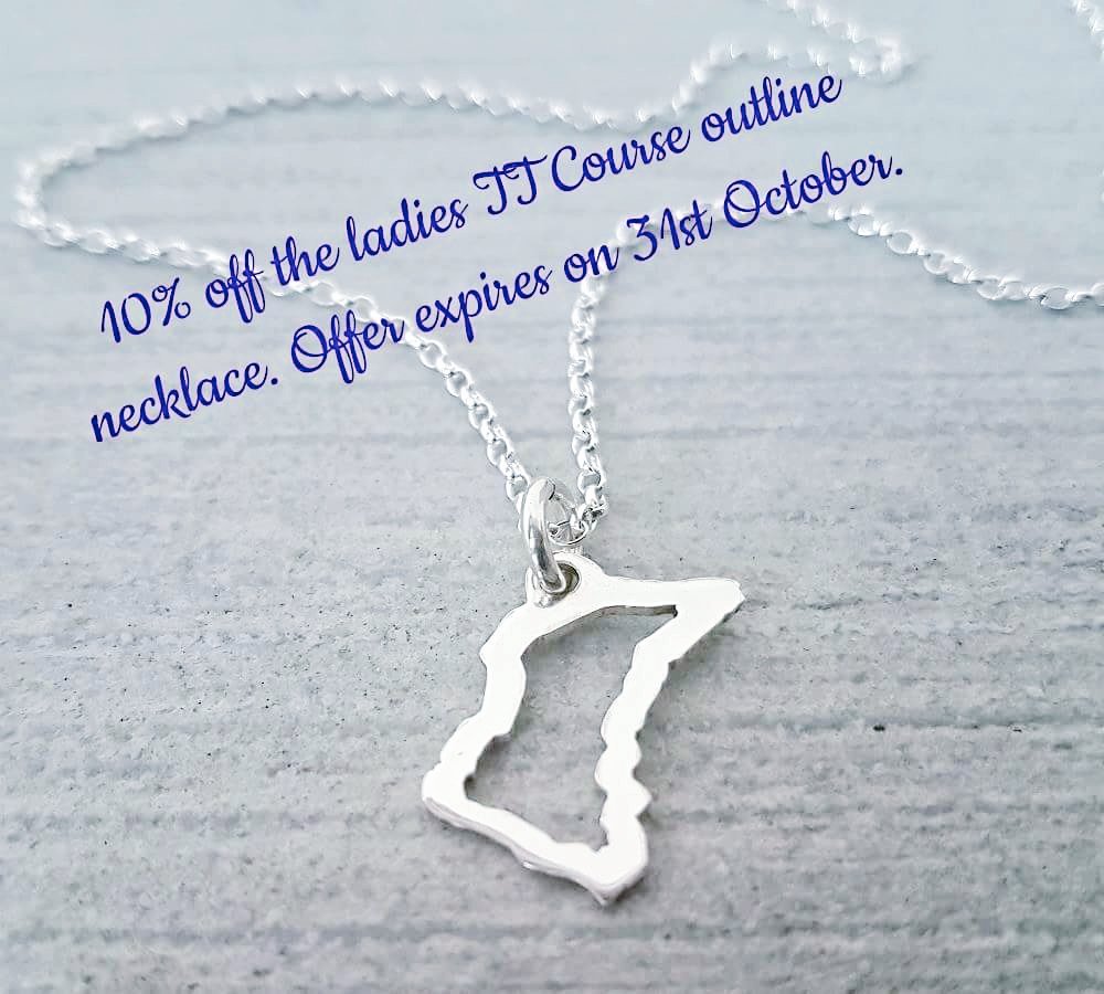 10% off the ladies #iomtt pendants. Discount calculated automatically on the site. Happy shopping 😀 tinytreasureskeepsakes.co.uk/tt-jewellery-f…
