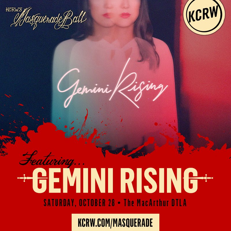 The day has finally come! See you tonight at the #KCRWMasquerade!