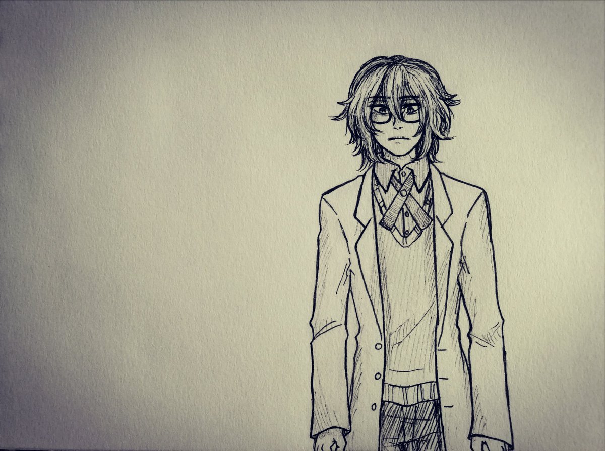 [28.Fall]
So this is a pair to my yesterday's drawing.