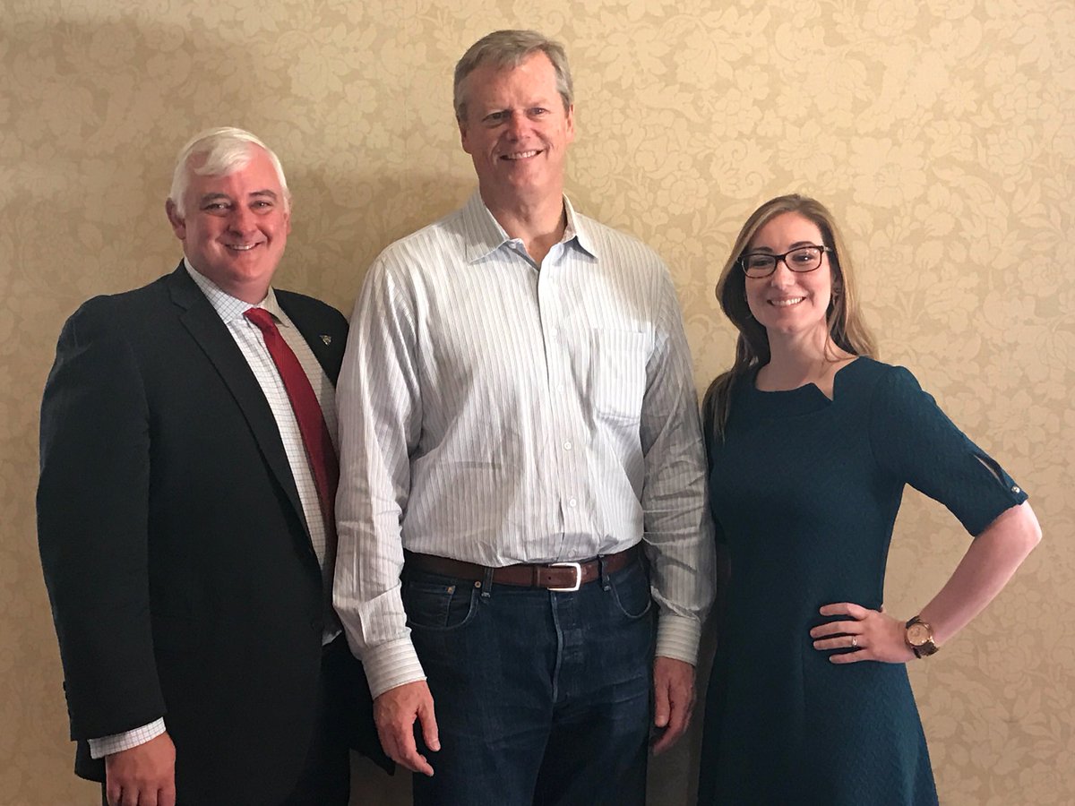 APTA_official's tweet photo. Thanks to @MassGovernor for joining @Aptaofma and @HeathJenningsPT to discuss the opioid epidemic and #ChoosePT. https://t.co/zzQDKjqbdf