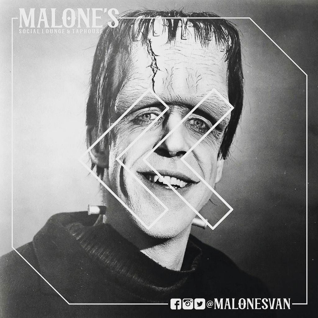 MalonesVan's tweet photo. The Party continues tonight with @thedjtrixx HAPPY HALLOWEEN! #REWINDsaturdays #malonesvan #thedjtrixx #malones #vancouver #vancity #yvr #v… https://t.co/FnUn1EgEGY