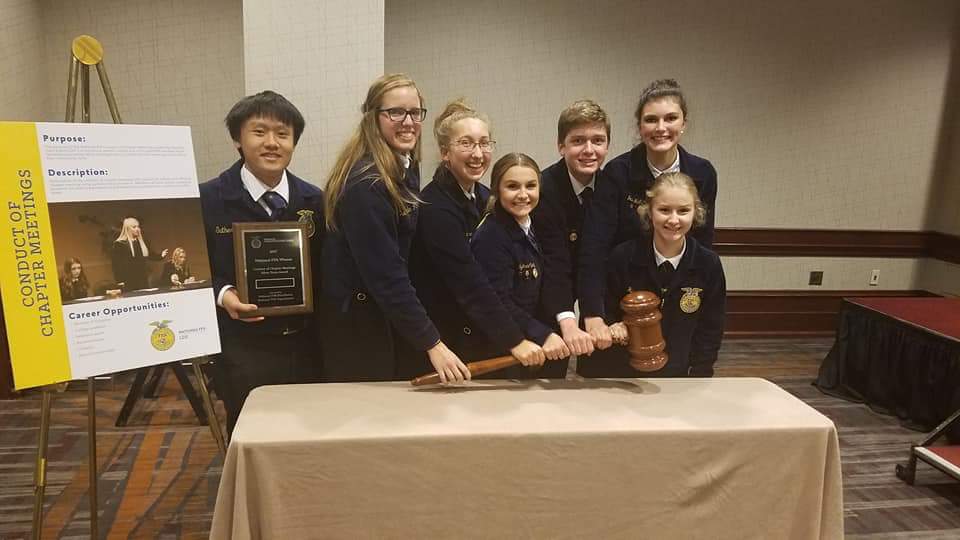 sutherlinhigh's tweet photo. Conduct of Chapter Meetings:
Silver Team
Nolan Carson: Perfect exam score
(Nolan, Regan, Sydney, Grace, Hailey, Hannah, Zach) https://t.co/FcK82MFat7