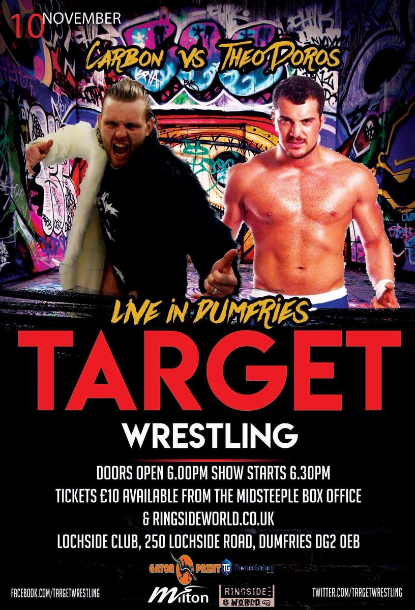 Dave_Carbon's tweet photo. @Targetwrestling @Target_Fans_UK #TyneWolf vs #TheoDoros #Dumfries #Wrestling #OneFall #WolfCountry https://t.co/iXOujLLv1S