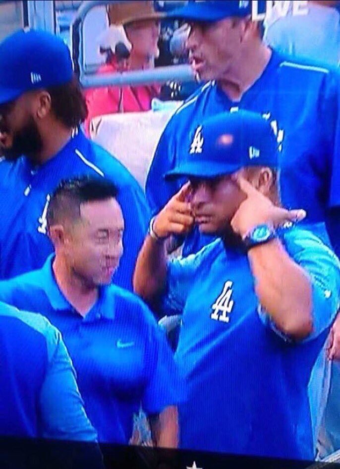 I see what you mean.... RT <a href="/DodgersNation/">Dodgers Nation</a>: The @Astros showed us the true colors of their franchise and it’s even uglier than the orange and yellow we see on the field.