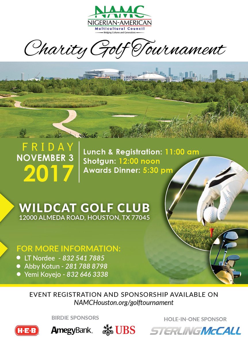 simemacorp's tweet photo. @simemacorp joins @NAMCHOUSTON 2nd Annual Golf Tourney | 11-03-17 | GOLFERS NEEDED | NON-PLAYERS WELCOME | TICKETS https://t.co/Svsjdh0TYA https://t.co/UT7mERvaVi