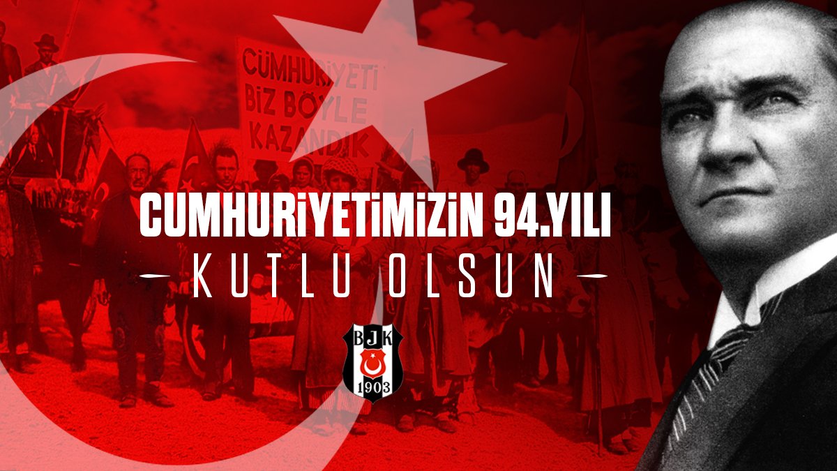 Cumhuriyetimizin 94. Yılı Kutlu Olsun