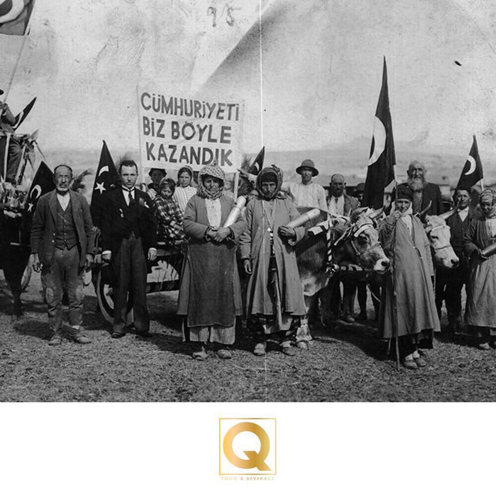 Cumhuriyet bayramımız kutlu olsun. #HuQQa #QFoodBeverage #29EkimCumhuriyetBayramı
