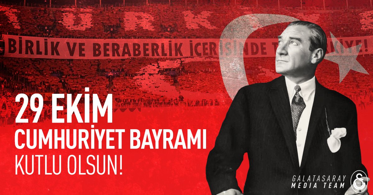 Yaşasın Cumhuriyet! #29Ekim1923 🇹🇷

galatasaray.org/haber/kulup/cu…