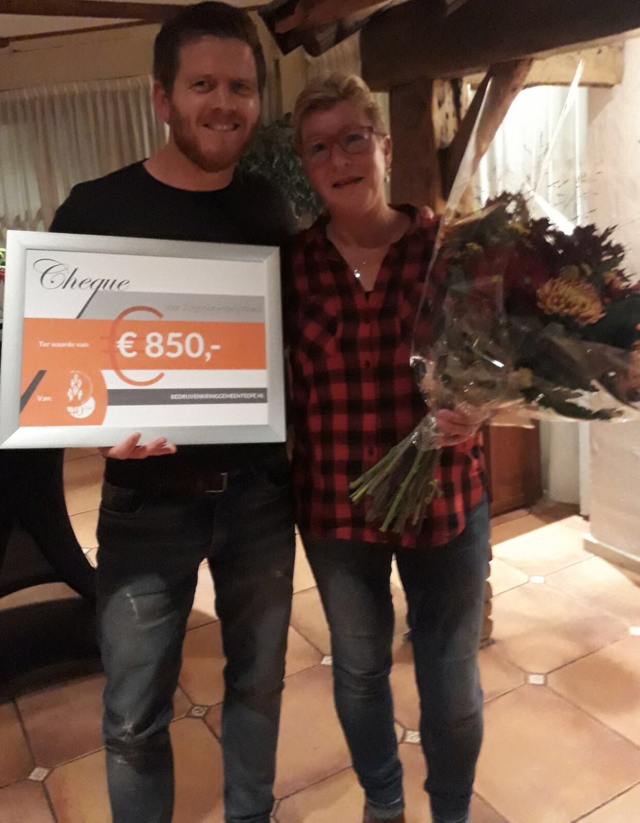 Zorghoutvesterij Welna s Heeren Loo gekozen door Bedrijvenkring Epe#knapgedaan#Gefeliciteerd!!