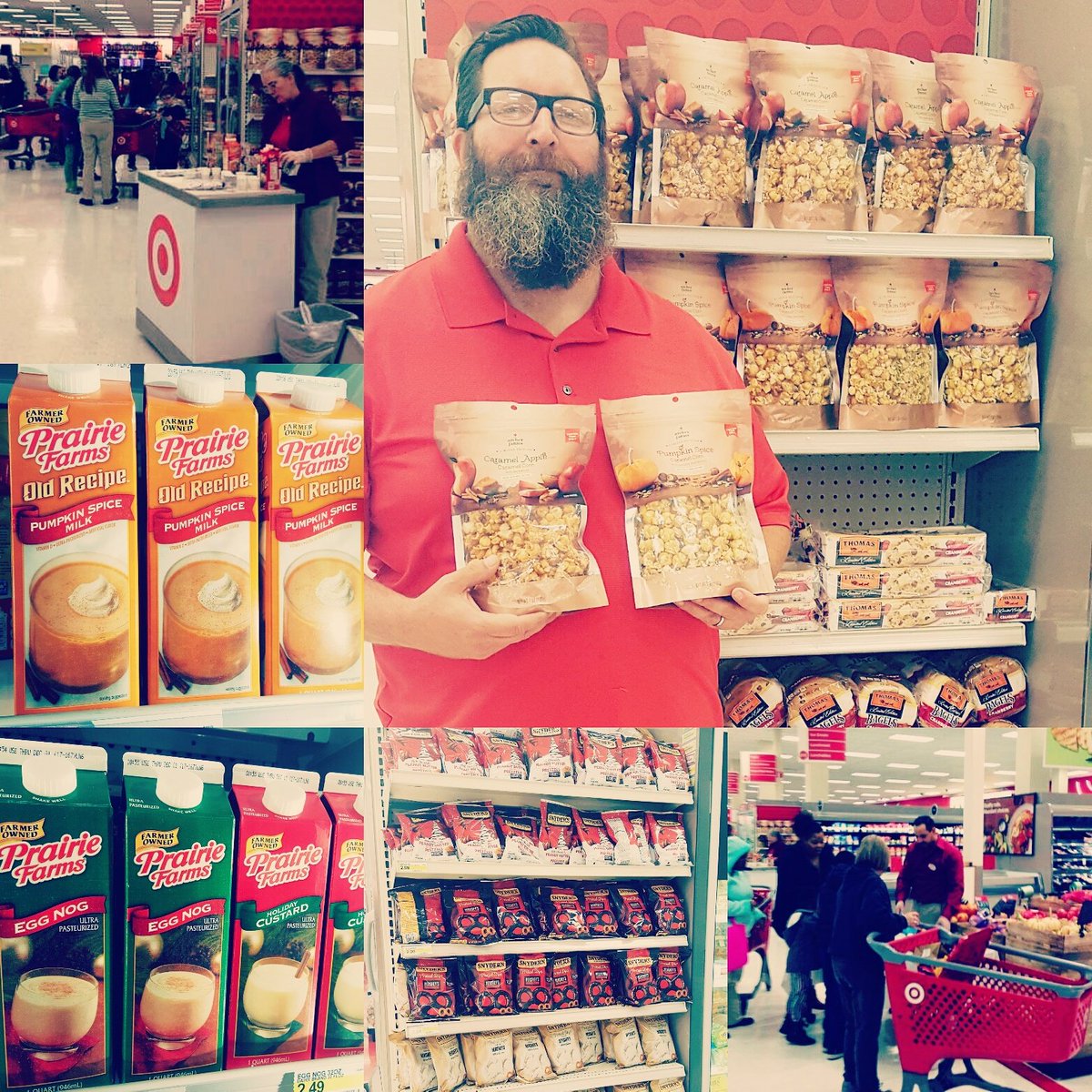 jkmayer27's tweet photo. T1515 is your one stop shop for all your seasonal food hankerings! Word is the Custard Nog is good with the Archer Farms Caramel Apple Corn!
Thanks Judy for holding it down while I am away! #SaturdaysAreForSampling #NoTricksAllTreats #TasteOfD117
@Gregory7749 @jamaal_edwards https://t.co/80NDBo193z