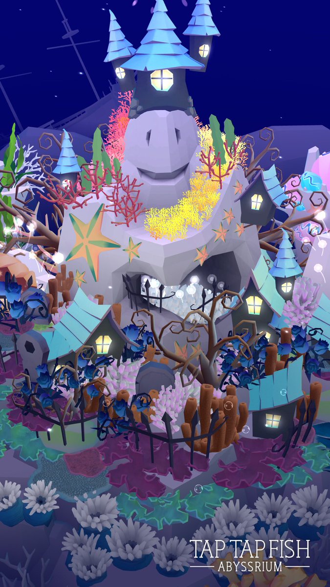 MeekyKinz's tweet photo. My AbyssRium:) 
#taptapfish
Download: https://t.co/wXqERWxWpO https://t.co/dO7i84yZyt