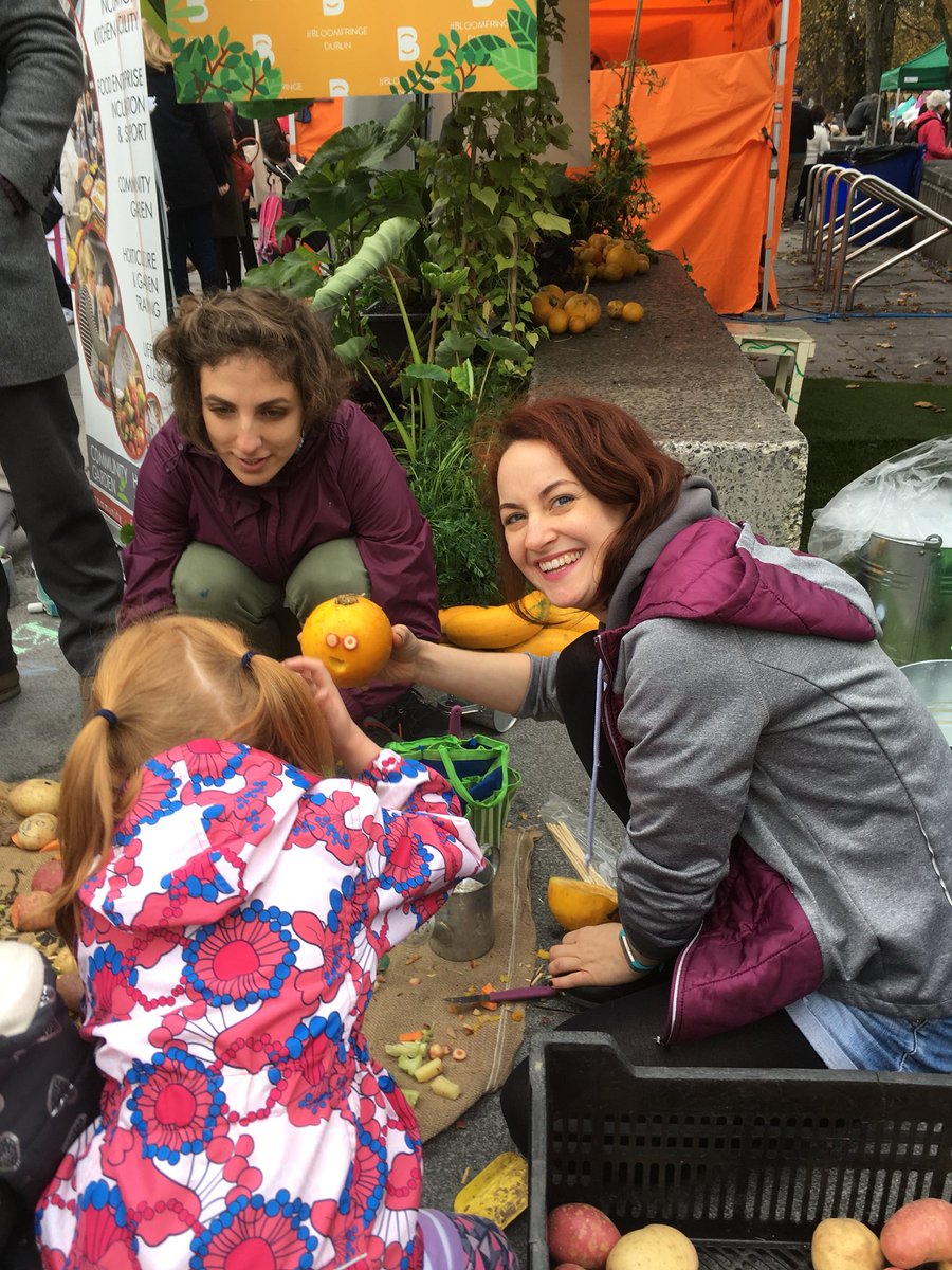 Kilkenny School of Food will team up with <a href="/BloomFringe/">BloomFringe</a> again tomorrow from 11am to 4pm with veggie fun and games.
