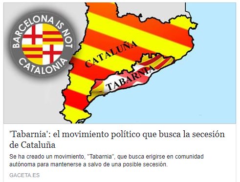 CCivicaCatalana's tweet photo. Donde las dan las toman. Piden que comarcas no nacionalistas de #BCN y #TGN se independicen de Cataluña. https://t.co/PlRVHbBMso https://t.co/ogqgc2IItl