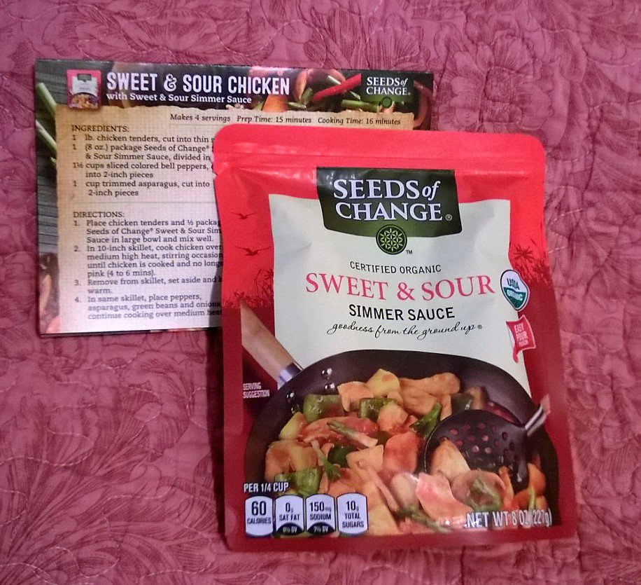KellyAnneReview's tweet photo. Loved! Great for busy nights!! @influenster #SeedsOfChangeSauces #Complimentary #Contest @seedsofchange https://t.co/fMkcephPPj