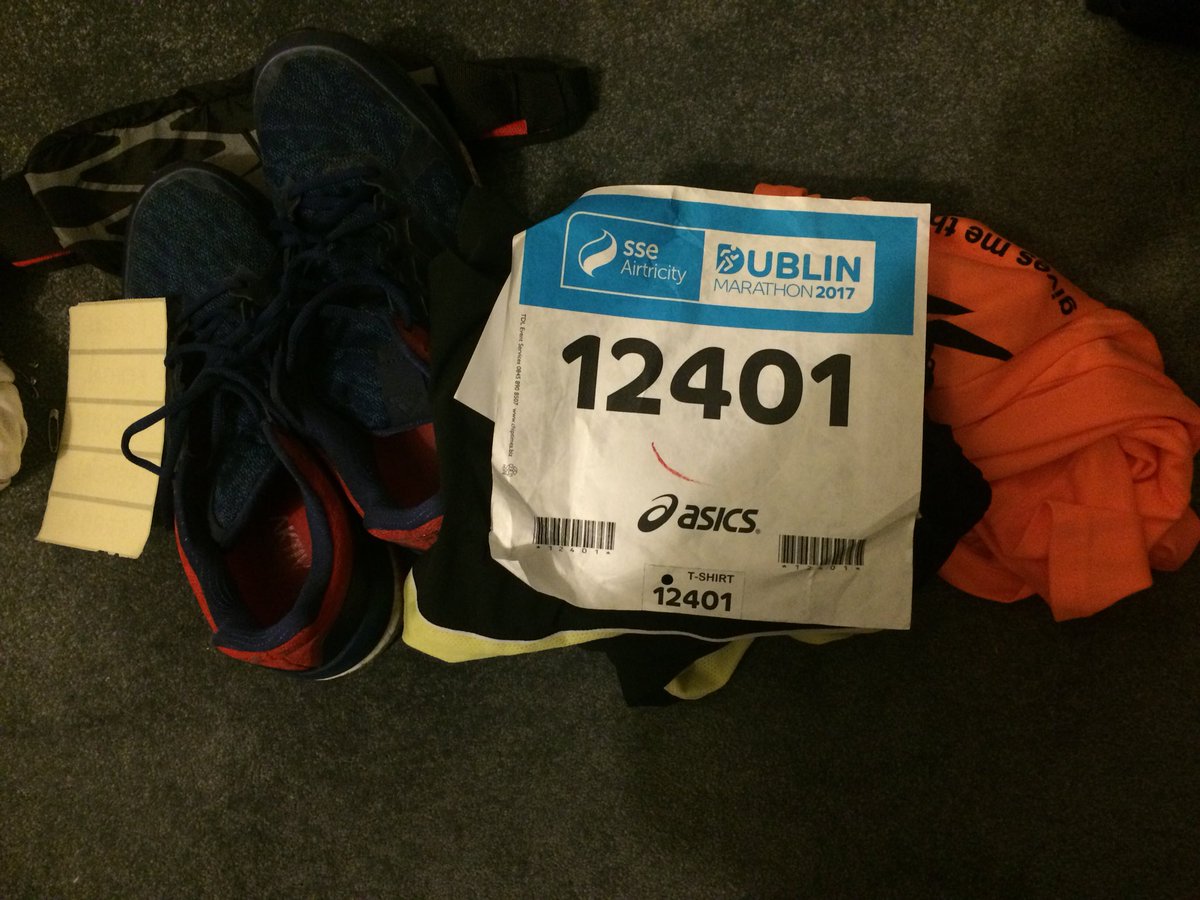 Ar ais arís.#dublinmarathon