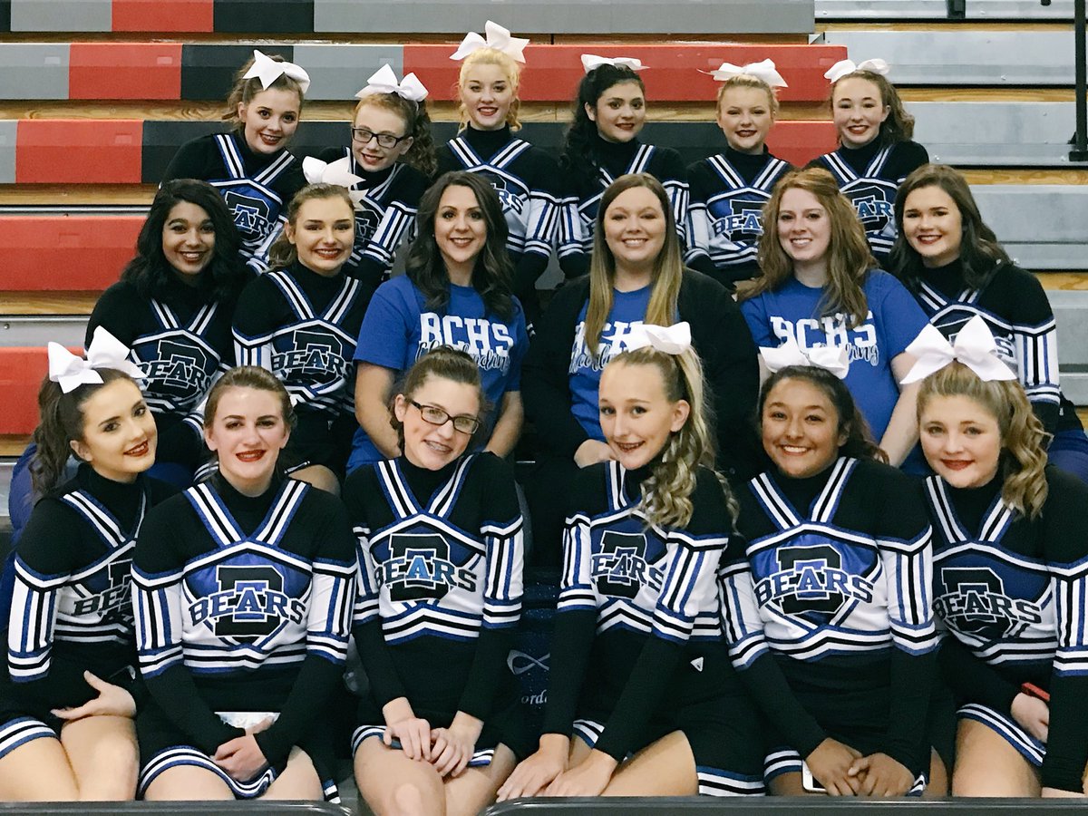 BCHSPepClub's tweet photo. Good Luck BC Cheer at Regionals today 💙 https://t.co/slEGt393NF