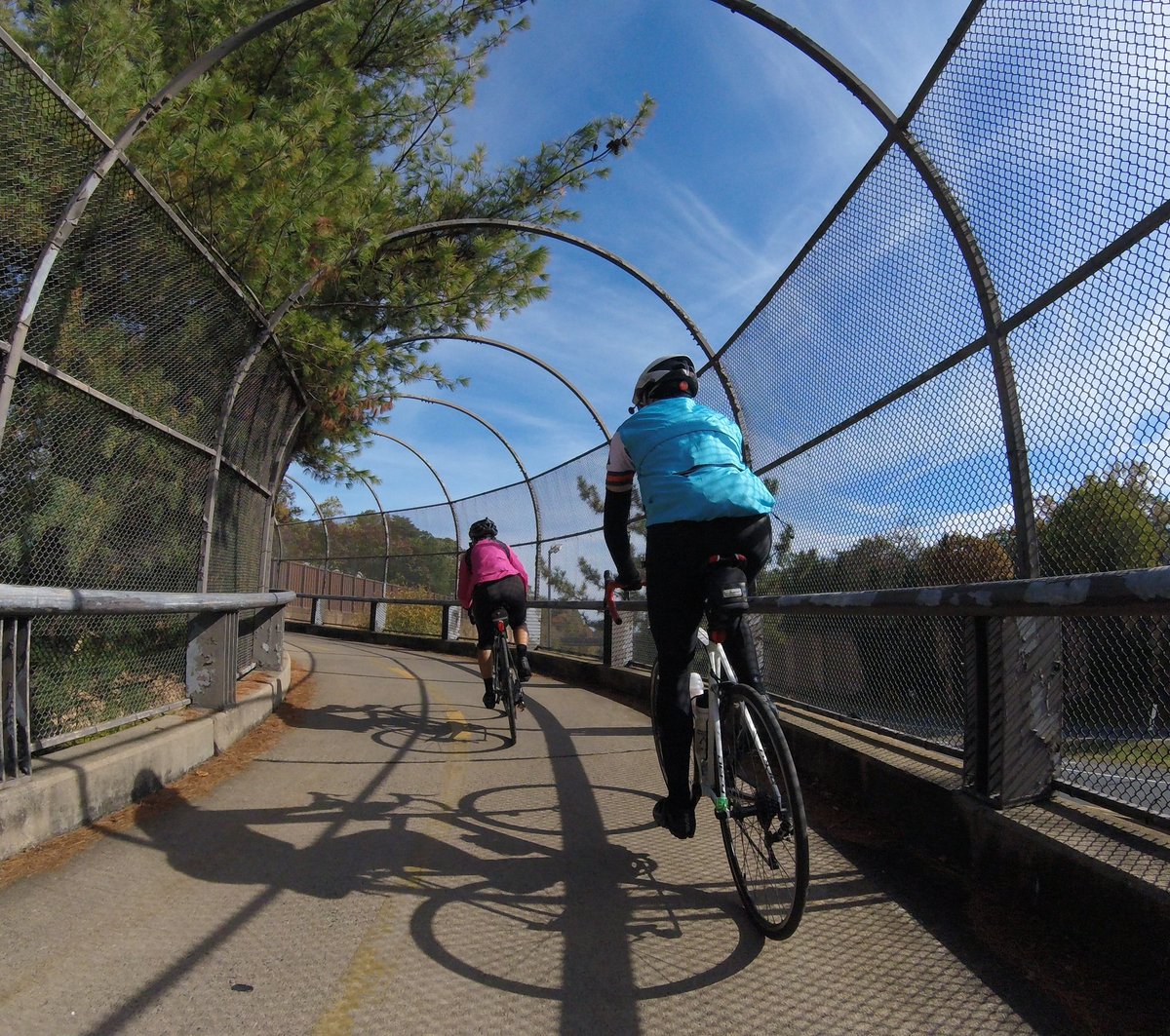 Chris_Roell's tweet photo. Some fun in the #October sun today leading @ohbike 52 mile mighty half-century #bikedmvloop ride! #bikedc #bikemd #bikeva #bikedmv #ohbtc https://t.co/0D2kqHA2ON