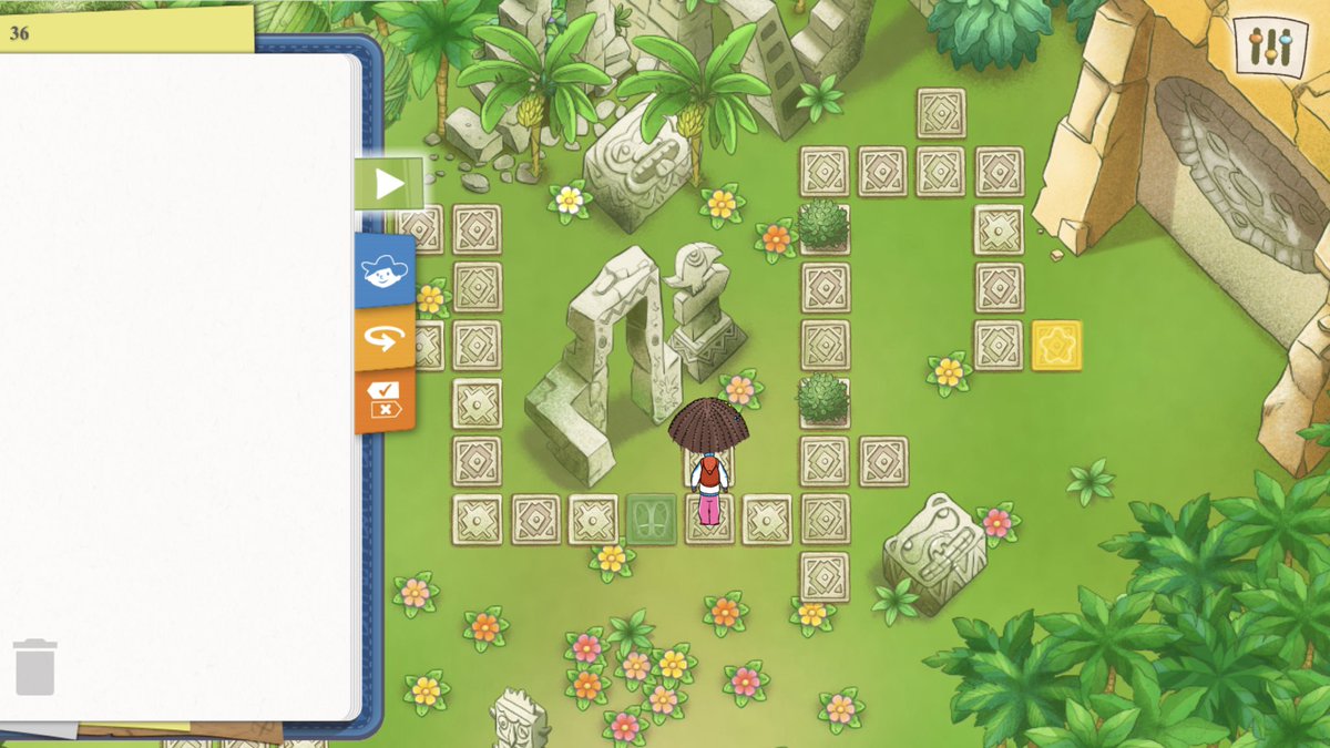 SherbetKirsty's tweet image. @allcancode ok, I give in! PLEASE can I have some help with level 36? I can’t figure it out & it’s driving me crazy...! #newtocoding