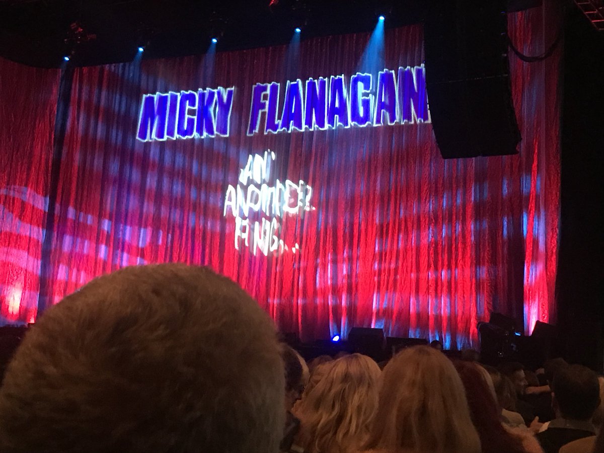 mrswhiffin84's tweet photo. Happy birthday #MrPow! Enjoyed #MickeyFlanagan tonight! Very funny 🤣#PowVR #PowVirtualRunning https://t.co/Gsr1Iq1b2Q