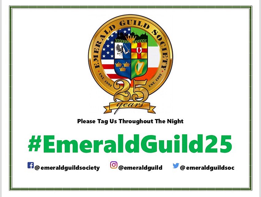 To see our media from tonight follow #EmeraldGuild25