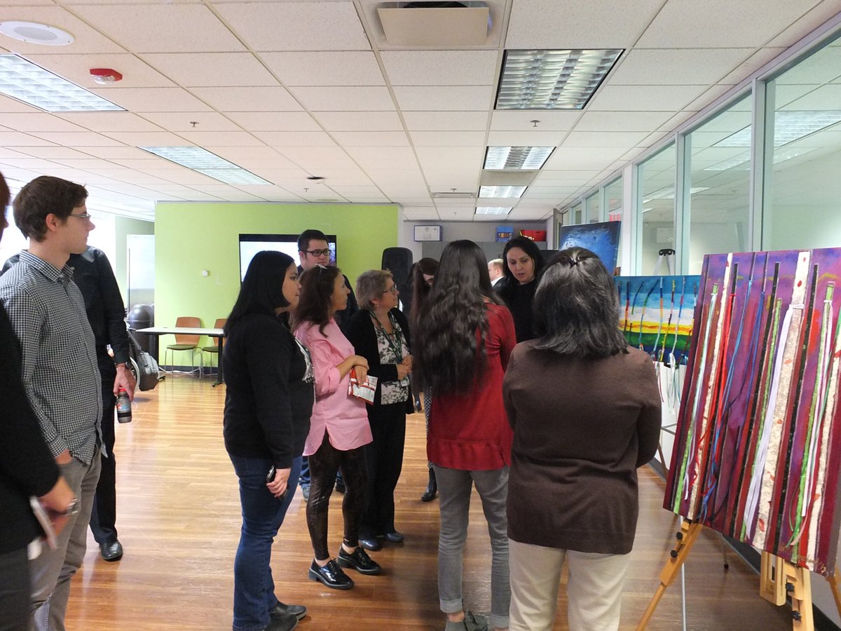 JoeMarchese9's tweet photo. Celebrating Canada`s Indigenous Peoples Event at the office this week, TD Personal Banking Operations supporting Diversity &amp; Inclusion! https://t.co/souoxcBZ5L