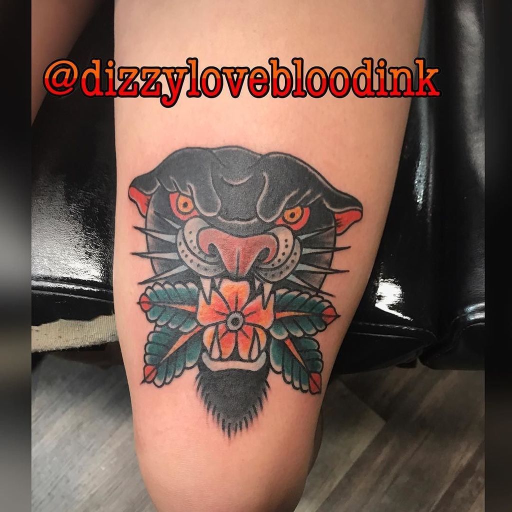 black panther thigh tattooTikTok Search
