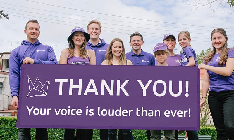 Landmark day for brain cancer! $100m to help #curebraincancer! Wouldn't have happened without you. Thank you! curebraincancer.org.au/news/1514/aust…