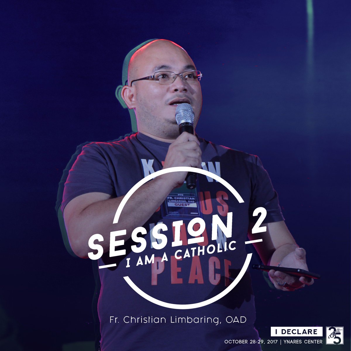 YFCManila's tweet photo. Last night we were reminded of God's love for us &amp; we were led back to understand more of our Catholic faith. #YFCiDeclare #YFCMETROCON2017 https://t.co/18F4b5jl3X