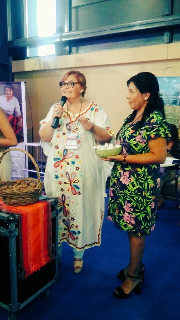 VisitCatamarca's tweet photo. Tarde a pura fiesta y color 🎉
#Catamarca en #Fit2017 Y el paso a paso de nuestras #NuecesConfitadas 🍬 #DejaQueCatamarcaTeCambie #Argentina https://t.co/3S0EkK4W48