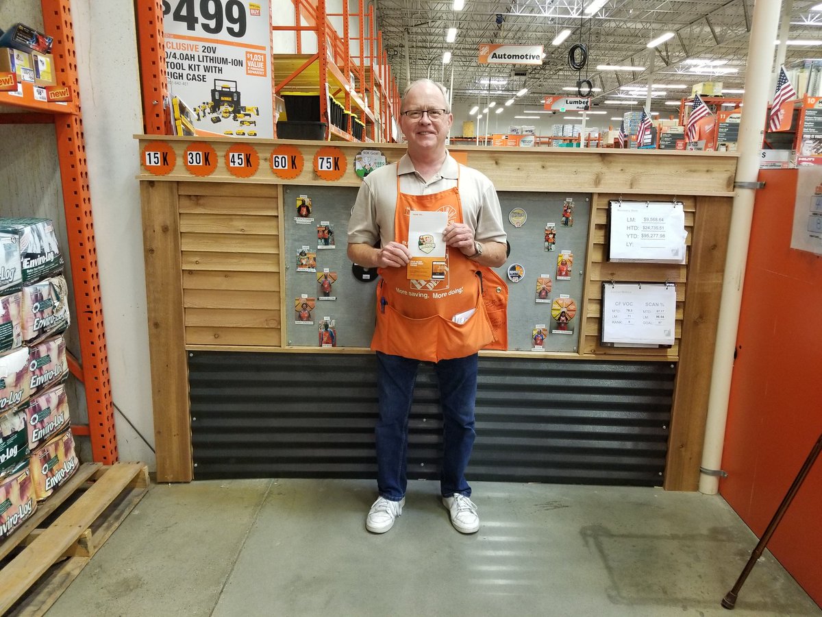 GabePalacios23's tweet photo. Mike-d27 GoldHomer Living the Orange Promise Daily!! Always Exceeding our customers Expectations! YOU Mike are what makes us great! 6557🇺🇸🤓😉 https://t.co/JtBE5y1gQK
