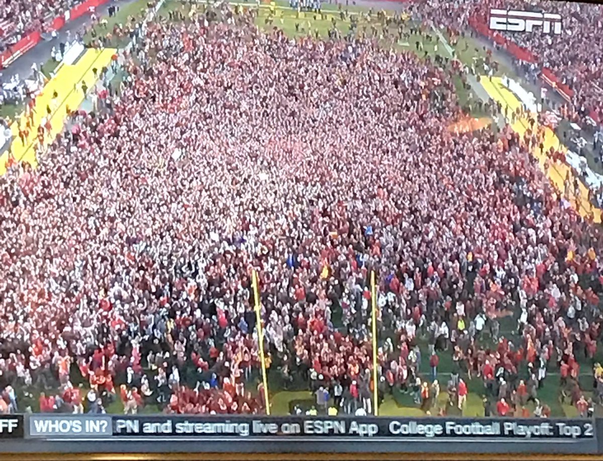 sportsiren's tweet photo. Jack Trice Magic https://t.co/S2BBpHe1j4