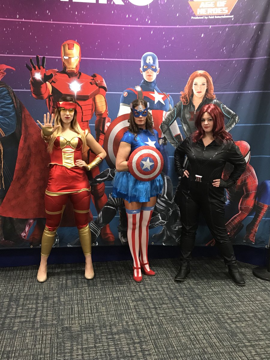 CW_Wolfpack's tweet photo. Measure up to your hero on a the North end in Section 107-108 #chicagowolves #superheronight #marvel @chicagowolves https://t.co/8hRcQl86td