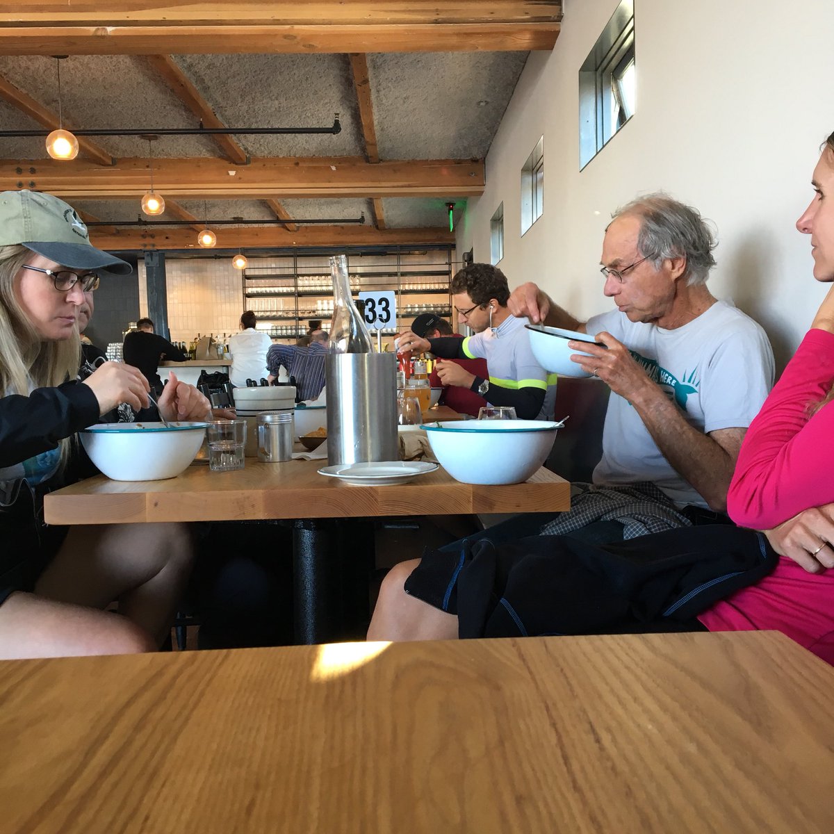 Enjoyed chatting to random Americans in Sausalito, San Francisco about the world and life - we all want the same things....