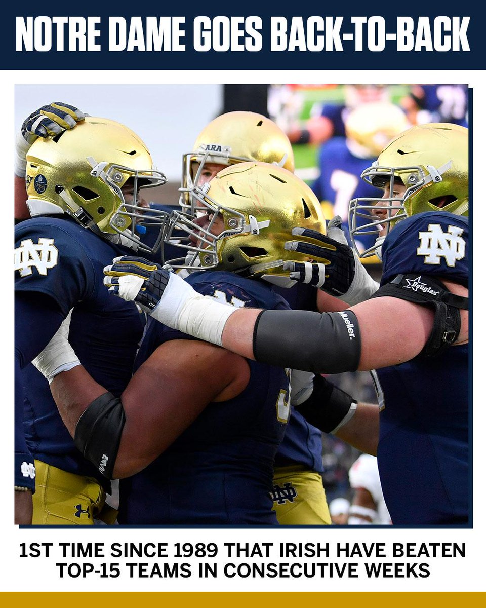 espn's tweet photo. Luck of the Irish back in full force. https://t.co/OYwoAF4mmY