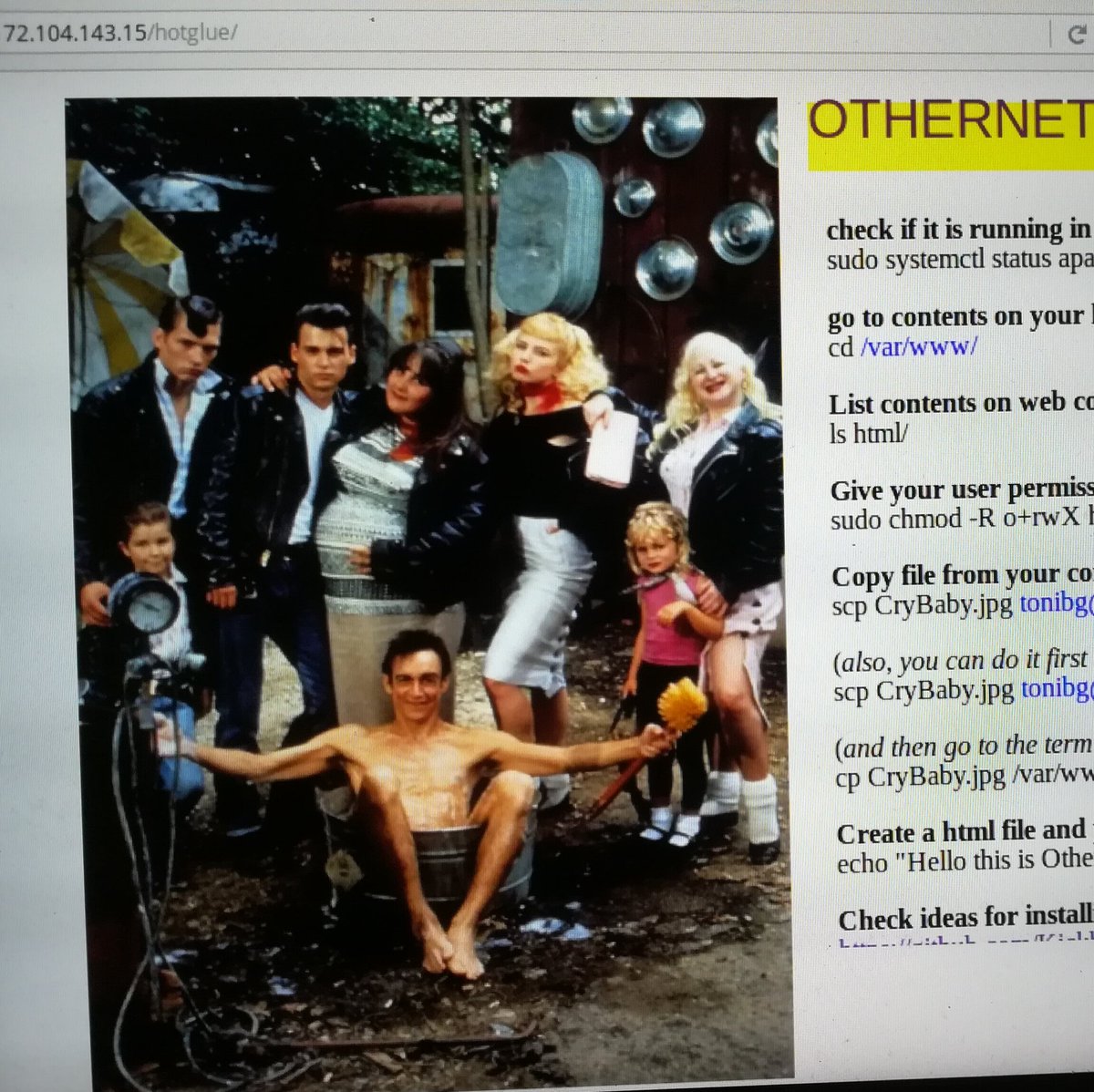 k0a1a's tweet photo. Some of the selfhosted sites (a git repo, nextcloud, hotglue) created at the #Othernet workshop at @the_influencers festival https://t.co/C6QwCFPErI