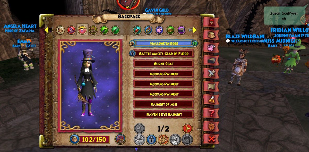 yaworthlesscunt's tweet photo. @AroundTheSpiral #wizard101HR @AroundTheSpiral Feeling extra spooky this year https://t.co/77MF67bJZs