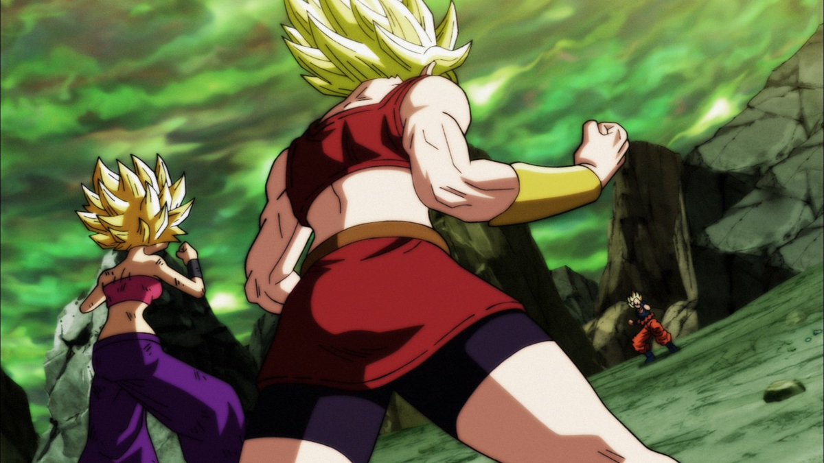 Dragon Ball Super Episodios 113-114 ¡Goku vs Caulifla & Kale!