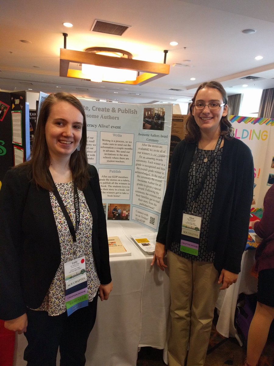 emilymwilson1's tweet photo. Loved presenting with @AHorner18 about our literacy alive event @gccKDP #gccedu #gcckdp #kdpconvo17 #literacy https://t.co/EooO7Gers6